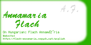 annamaria flach business card